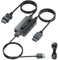 Kirolle Convertisseur 2 en 1 Wii/N64 vers HDMI - Double mode, prend en charge le rapport d'aspect 4:3/16:9, câble pour Wii U