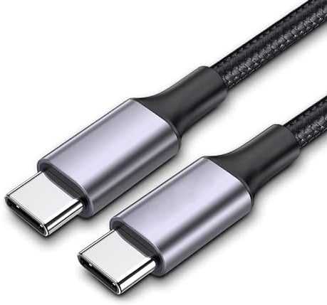 Ziyan Ladekabel USB-C auf USB-C TYPE-C Datenkabel für SAMSUNG HUAWEI XIAOMI Handy 1m