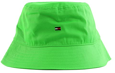 TOMMY HILFIGER TH Flag Bucket Hat Spring Lime