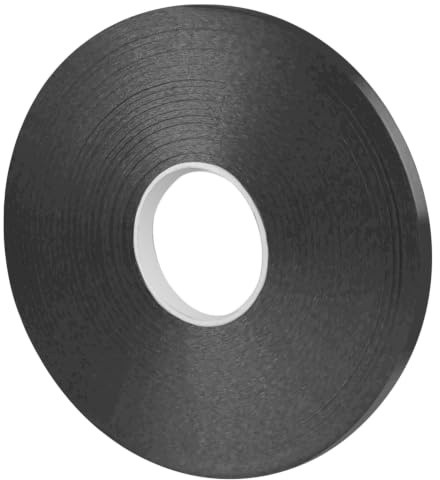 DONQL Balloon Ribbon,Ribbons for Gift Wrapping 50M Per Roll (Black)