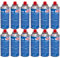 KROWN - Pack de Cartuchos de Gas Butano 227g para Hornillos Quemadores, Cartucho de Gas para Camping 250, Bombonas (12 Unidades)