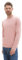 TOM TAILOR Herren Basic Crewneck Pullover aus Baumwolle, 36306 - Dusty Pink Melange, XL