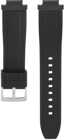 Shangshi Uhrenarmband aus Gummi für Casio G-SHOCK GM-2100 GA-2100 GA-2110 GA-B2100 GM-5600 GM-6900 GM-2140GEM (Schwarz / Schwarz)