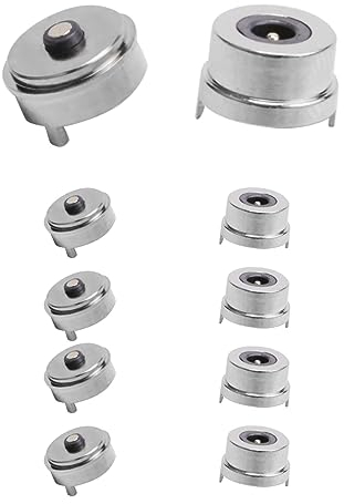 Veenewy Pogo-Pin-Stecker, magnetisch, Federstift, einzigartig, 2-polig, Ladeleistung, männlich, Sonde Löten und PCB