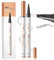 EONFAVE 2024 Neuest Magischer Augenbrauenstift, Wasserfester Augenbrauen-Stift mit 4 Gabelspitze, Wischfest Schweißfester Flüssiger Eyebrow Pencil, Glatt und Leicht Aufzutragen(03Grau)