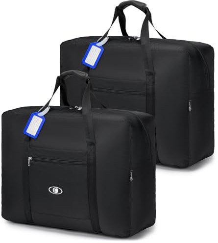 SPAHER Bagaglio a Mano 55x40x20 cm Lufthansa Tui Airways - Valigia a Mano, Borsone da Viaggio, Borsa Palestra, Tracolla per Donna e Uomo - Ideale per Cabina e Weekend