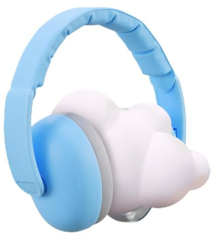 Auriculares para bebé para ruido, Orejeras Niño, versión de seguridad actualizada 2024, protección contra el ruido, Orejeras con cancelación de ruido para niños pequeños, para aviones, cine, boda
