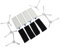 Filtre à vide Lastdaytime pour aspirateur robot - Compatible avec X-plorer Serie 50, 45, 20 Aqua - 4 filtres et 6 brosses latérales - Réutilisable