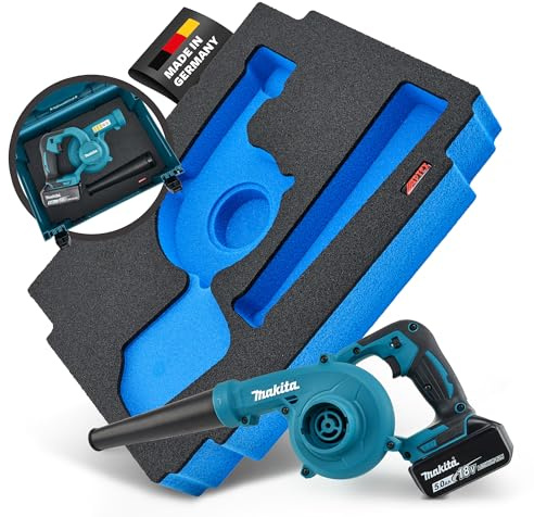 APTEX Schaumeinlage passend für Makita Akku-Gebläse DUB 185 für MakPac Gr. 3