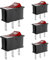 SCOOYUCK 5 Stücke Wippschalter, Mini SPDT 10mm x 15mm 3 Pin ON/ON 12V 24V 125V 250V Kippschalter, für Auto Boot haushaltsgeräte