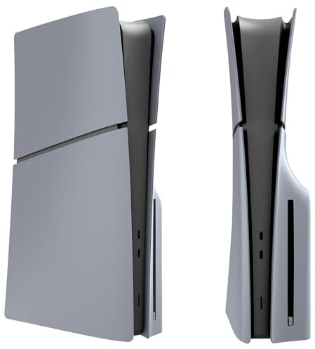Sterj Co. Façade PS5 grise compatible avec la console SLIM DISK