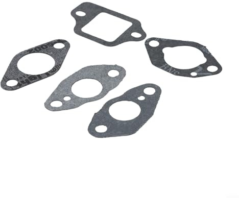 5-teiliges Vergaserdichtungssatz kompatibel mit Honda IZY HRG465 für GCV135 für GCV160 GC135 GC160 Rasenmäher Motoren passend für HRG 415 416 465 466 536 und HRX 426 476 537 Modelle
