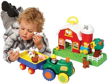 Old MacDonald Farmhouse & Tractor Set