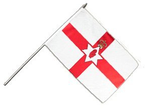 Flaggenfritze Stockflagge Nordirland - 30 x 45 cm