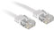 Lindy 1m Cat.6 - Cable de red (1 m, Cat6, RJ-45, RJ-45, Blanco)