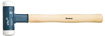 Wiha Schonhammer rückschlagfrei, sehr hart mit Hickory-Holzstiel (39014) 60 mm