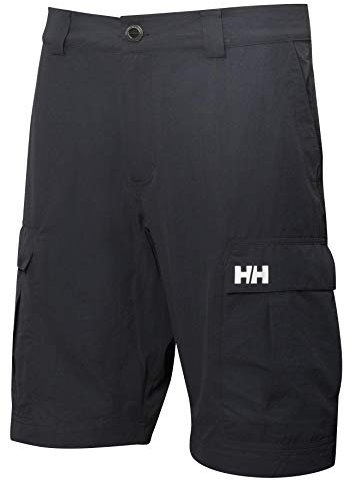 Helly Hansen Hombre Pantalón Corto HH Cargo Secado Rápido, 34, Azul marino