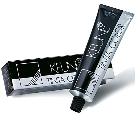 Keune TINTA COLOR Silk Protein Hair Color Black Tube 2.1oz (4.15) by Keune