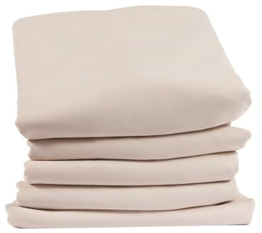 Moondream DecibelControl™ Akustikvorhang 3in1 | Lärmschutz | Thermoisolierung Winter+Sommer | 100% Verdunkelung | Patentierte Technologie | EU Herstellung | Faltenband | Beige MC634 | 140B x 300H cm