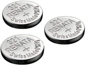 Renata Watch Battery Swiss Made Renata 321 or SR616SW (3 Batteries, 321 or SR616SW)