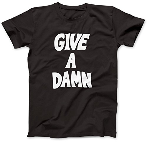 Robot Rave Give A Damn As Worn by Alex Turner T-Shirt Black