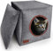 PurrCave® Katzenhöhle inkl. Kissen | Passend für z.B. IKEA® Expedit & Kallax Regale | Hochqualitativer Filz