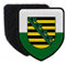 Copytec Patch Sachsen Abzeichen Heimat Fahne Wappen Freistaat Dresden Aufnäher #24690