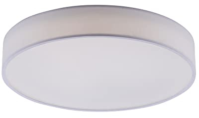 Trio Leuchten WiZ LED Deckenleuchte Diamo 651914001, 36 Watt RGBW LED mit 16 Mio. Farben + 64.000 Weißtöne + 18 Licht-Szenen, Steuerung über App + Sprachsteuerung + Fernbedienung + Wandschalter