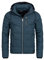 Indicode Herren Circus Steppjacke in Daunenjacken-Optik | Winterjacke Übergangsjacke Navy, XL