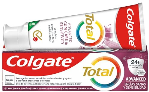 Colgate Total Advanced Gesundes Zahnfleisch, Zahnpasta, verbessert die Gesundheit des Zahnfleisches, 75 ml