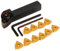KATSU Portautensili Tornitura per Tornio con Inserti Indicizzabili 16X100mm con 10 Inserti WWLNR1616H08 e WNMG0804 Inserti 111100