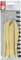 Rayher 34455505 Pack de 6 palillos para modelar de madera, 12 puntas diferentes, ligeros y precisos