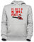 Luxogo Weihnachten - Fest Das Spindel Post Unisex Grau Jumper Kapuzenpullover Herren Damen Unisex Grey Hoodie Men's Women's