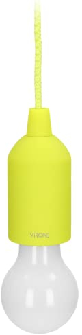Virone LA-5 Pull Light, Schaltertyp: Ziehen am Kabel, 6000K,3xAAA (Limette)
