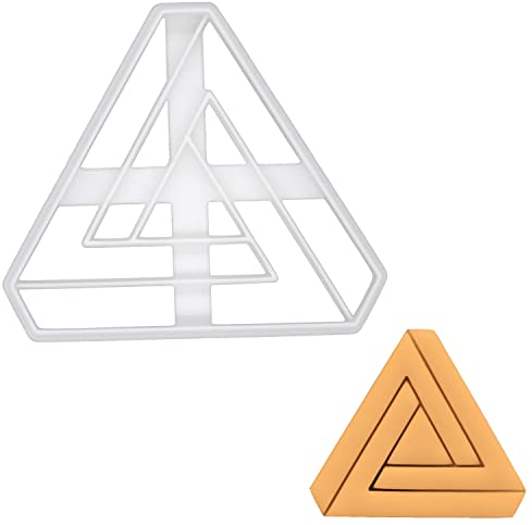 Penrose-Dreieck Ausstechform, 1 Teil