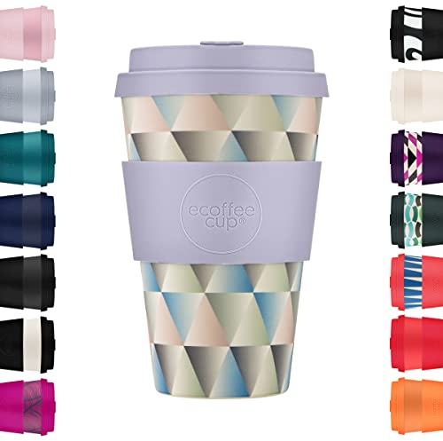 Ecoffee Cup 400ml (14oz) Gobelet Réutilisable – À Base de Plantes, Sans BPA, Léger, Compatible Lave-Vaisselle & Micro-ondes – Shandor the Magnificent