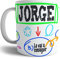 Genérico Taza opositor personalizada con nombre, motivacional, original y divertida para los desayunos.