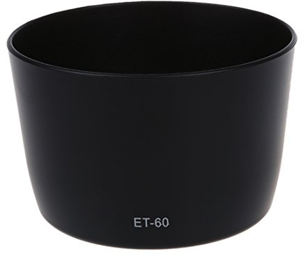 Jufjsfy Sonnenblende ET-60 Gegenlichtblende Fuer EF-S 55-250/EF 75-300 Objektiv HOT
