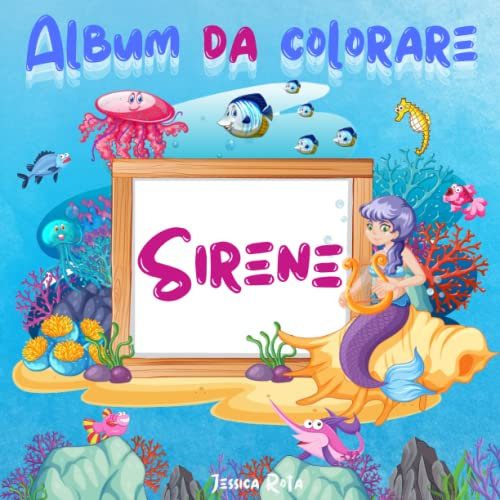Album da colorare. Sirene