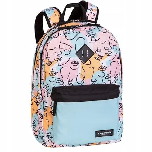 Coolpack E96576/F, Schulrucksack SCOUT ART DECO, Multicolor, 45,5 x 32,5 x 18 cm
