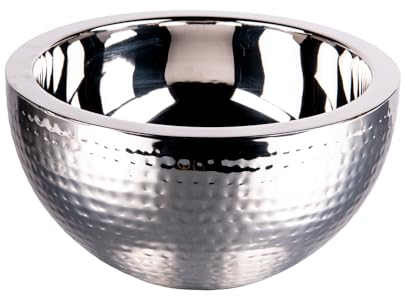 Table Passion - Saladier double paroi Martelé 27 cm