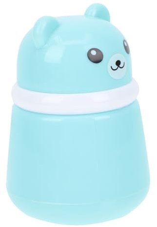 ibasenice 2stücke Lovely Bear Talcum Powder Puff Box Karton Aufbewahrungsbox Für Babypuder Lustiges Design Großvolumig Tragbar Für Reisen Und Outdoor-aktivitäten -