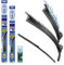 alca® Scheibenwischer Set mit Heckwischer passend für BMW 1 (07.2019-08.2025) SUPER FLAT Flachbalkenwischer