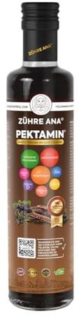 Zühre Ana Pektamin – Mischung aus Schwarzem Maulbeer-, Johannisbrot- und Andız-Melasse, angereichert mit Vitaminen, 350 ml