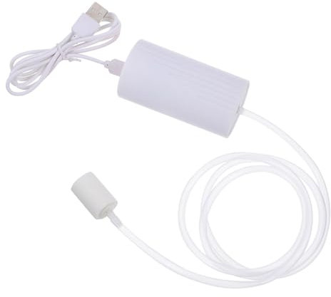 ibasenice 1satz Mini USB Sauerstoffpumpe Für Aquarien Tragbare Leise Luftblase Pumpe Erhöhung Sauerstoffgehalts Fischbecken Und Aquarien Effektive Stabile Blasenbildung Für Gesunde Fische