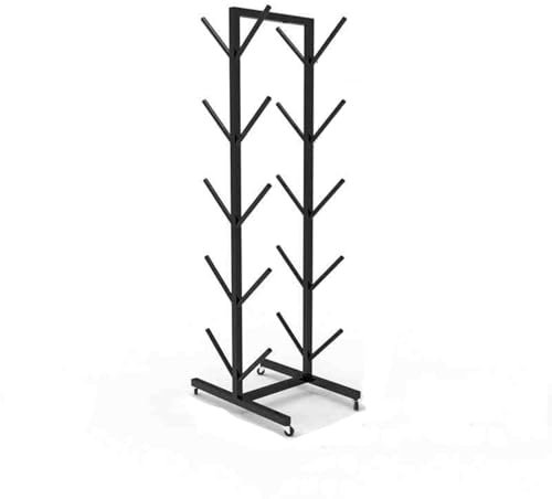 Holds 10 Pairs Boxing Glove Storage Rack, Boxing Glove Drying Rack with Universal Wheels to Slide, Shoe Rack, Ski Rack