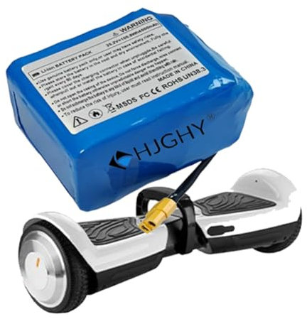HJGHY Batterie de Remplacement 7S2P 25,2 V 4 000 mAh pour Hoverboard, Batterie Lithium-ION Rechargeable 25,2 V 4 Ah pour Moteur Hoverboard 29,4 V