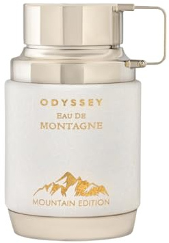 Armaf Odyssey Eau de Montagne - Gourmand, Floral, Woody, Musky, Eau de Parfum, Spray, Long-Lasting Fragrance für Unisex, 100 ml