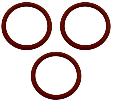 Dichtung O-Ring Set für De’Longhi Kaffeevollautomaten – 3× Ersatz-Dichtungsring für Brühgruppe & Kolben – kompatibel mit ECAM ESAM ETAM