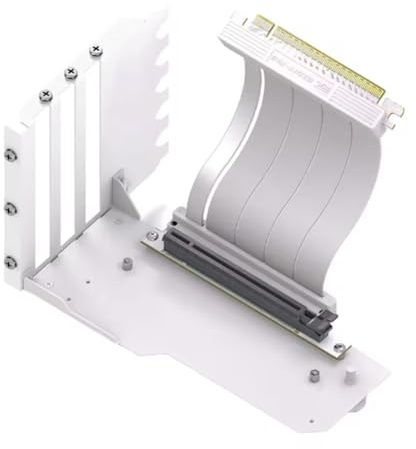 Hipzeepo Vertical Graphics Card Holder Kit Video Card Support Kit with GPU Bracket Holder White